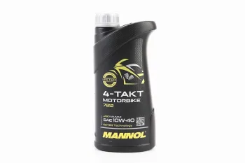 Олива полусинтетична для мотоциклів Mannol Motorbike 10W-40 (1L) (61744)
