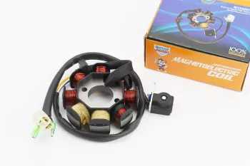 50CC4T - Статор магнето (8 котушок роз'єм мама 2+2) висота 32мм JWBP (61820)