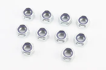 Гайка М12x1,75 самостоп 6 цб DIN985, к-кт 10шт Украина (62752)