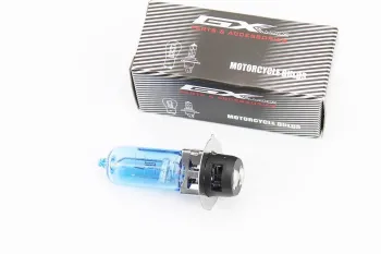 Лампа фари P15D-25-1 12V 35/35W, синя GXmotor (63403)