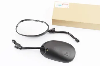 Honda DIO - Дзеркала к-кт чорні краплі, м8 довга ніжка Китай (65275)