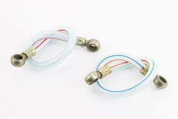 R175-195 - Трубка - шланг топливный 340mm (2шт) Китай (65448)