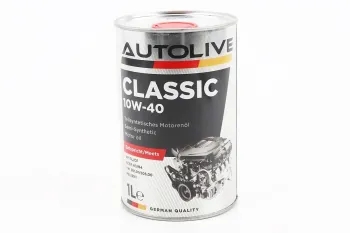 Олива полусинтетична універсальна AutoLive Classic 10W-40 Metal (1L) (66597)