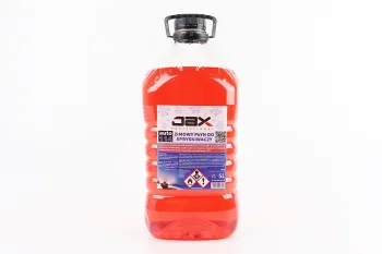 Жидкость для чистки стекол -10°С (в бачок омывателя) красная 5L Польша (68741)