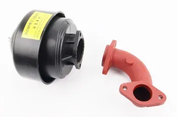R195NM-ZS1100 - Фильтр воздушный в сборе с масляной ванной, пластик + колено Viper (72347)