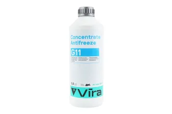 Рідина охолодна концентрат (антифриз) Vira G11 (-33°C) синій, 1,5L (73157)