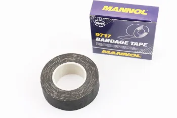 Изолента тканевая, полиэфирная BANDAGE TAPE, 25mm x 10m MANNOL (75723)