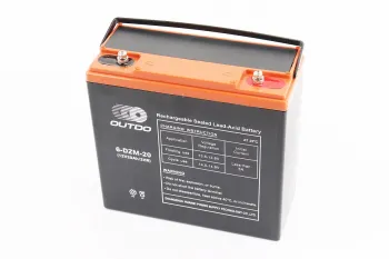 Аккумулятор Outdo 20Ah 6DZM20 кислотный (L180 x W78 x H170mm) (76137)