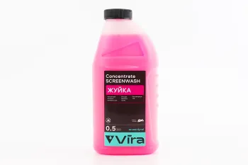 Жидкость для чистки стекол, концентрат 1:10 (лето) Vira (Жуйка) 500ml (76255)