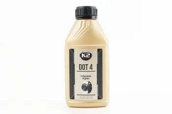 Гальмівна рідина синтетична K2 DOT-4 (500g) (76720)