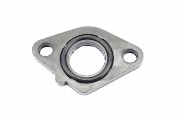 Honda DIO AF18-27 - Прокладка патрубка карбюратора (пластмас) d-18mm + манжет ZHENGHE (80609)