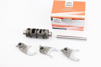 Loncin LX250GY-3G - Вилка перемикання передач к-кт 3шт + вали (СВ250) FENGRI (80653)