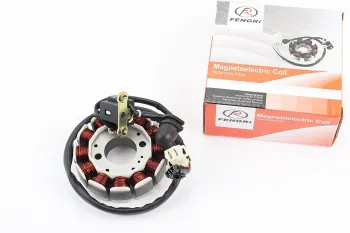 Boxer BM/ВМX 150cc - Статор магнето (генератора) 12 котушок, роз'єм - мама 2+2 (PF351069) FENGRI (81634)