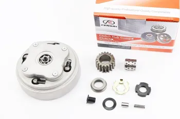 Delta 70-110CC - Сцепление двухдисковое в сборе (корзина) механика + 9 деталей FENGRI (81746)