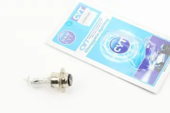Лампа фари P15D-25-1 12V 50/50W CYT (81829)