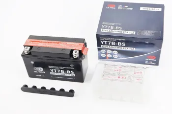 Аккумулятор Outdo YT7В-BS 12V6,5Ah кислотный (L150xW65xH95mm) (83830)