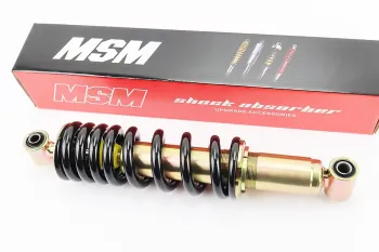 Амортизатор задний МОНО 345мм d74мм (регулируемый, черный) MSM (83862)