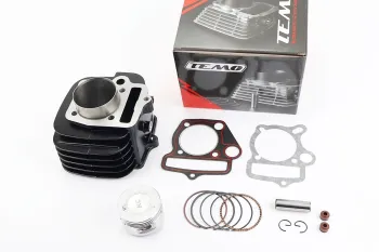 JH 125CC - Циліндр к-кт (цпг) 52,4мм (палець 13мм, висота 78,3мм) TEMO (85163)