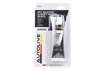 Герметик силиконовый высокотемпературный ЧЕРНЫЙ Autolive Gasket Maker BLACK 32g (86871)
