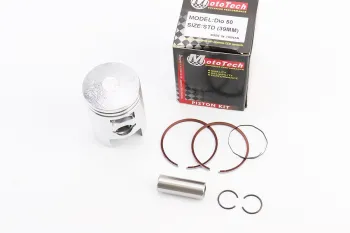 Поршень, кольца, палец к-кт Honda DIO50 39мм STD, Тайвань (палец 12мм) Mototech (9687)