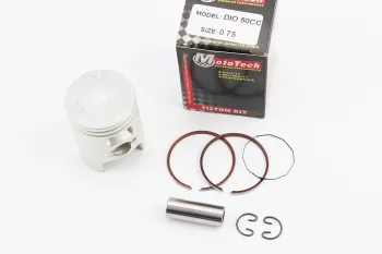 Поршень, кольца, палец к-кт Honda DIO50 39мм +0,75, Тайвань (палец 12мм) Mototech (9690)