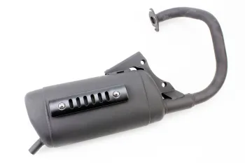 Глушник Honda DIO AF18/AF24 (накладка чорна) TATA (9952)