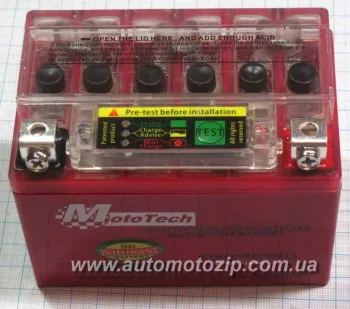 Аккумулятор 9AH  (Gel) с тестом YTX9-BS (1858)