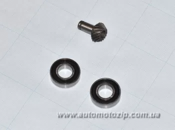 CG-430B - шестерня нижнього редуктора + 2 підшипника комплект (38921)