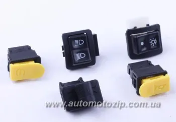 Honda DIO 50/Tact 24 - Кнопки к-т (5шт) TATA AGRO-MOTO (40211)