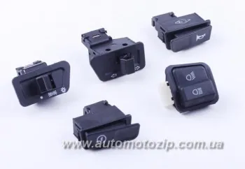 Honda Lead - Комплект кнопок (5 шт) TATA AGRO-MOTO (40237)