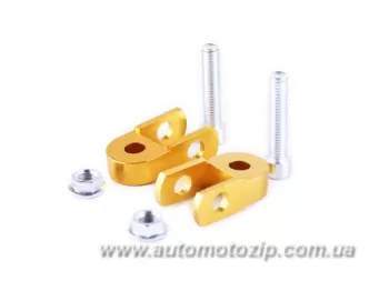 Подовжувач заднього амортизатора 25mm, золотий (2 шт.) TATA AGRO-MOTO (40896)