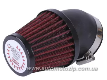 Фільтр нулевий конусний червоний 28/33/48mm 45 град. TATA AGRO-MOTO (41035)