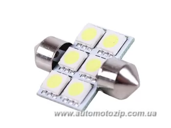 Лампа 6-діодна SV8.5-8 (41107)