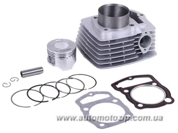CB-200CC - Циліндр + поршень (ЦПГ) 63,5 mm TATA AGRO-MOTO (43802)