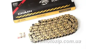 V200R - Цепь приводная 428HPO x 128L GOLD (сальниковая) (81271)