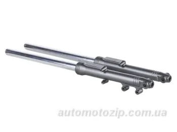 CB 125-150 - Амортизаторы передние (дисковый тормоз) без пыльников к-т 2 шт., тип 3 (YBX) (82637)