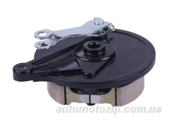 Lifan LF150-2 - Крышка заднего колеса + колодки (YBX) (84013)